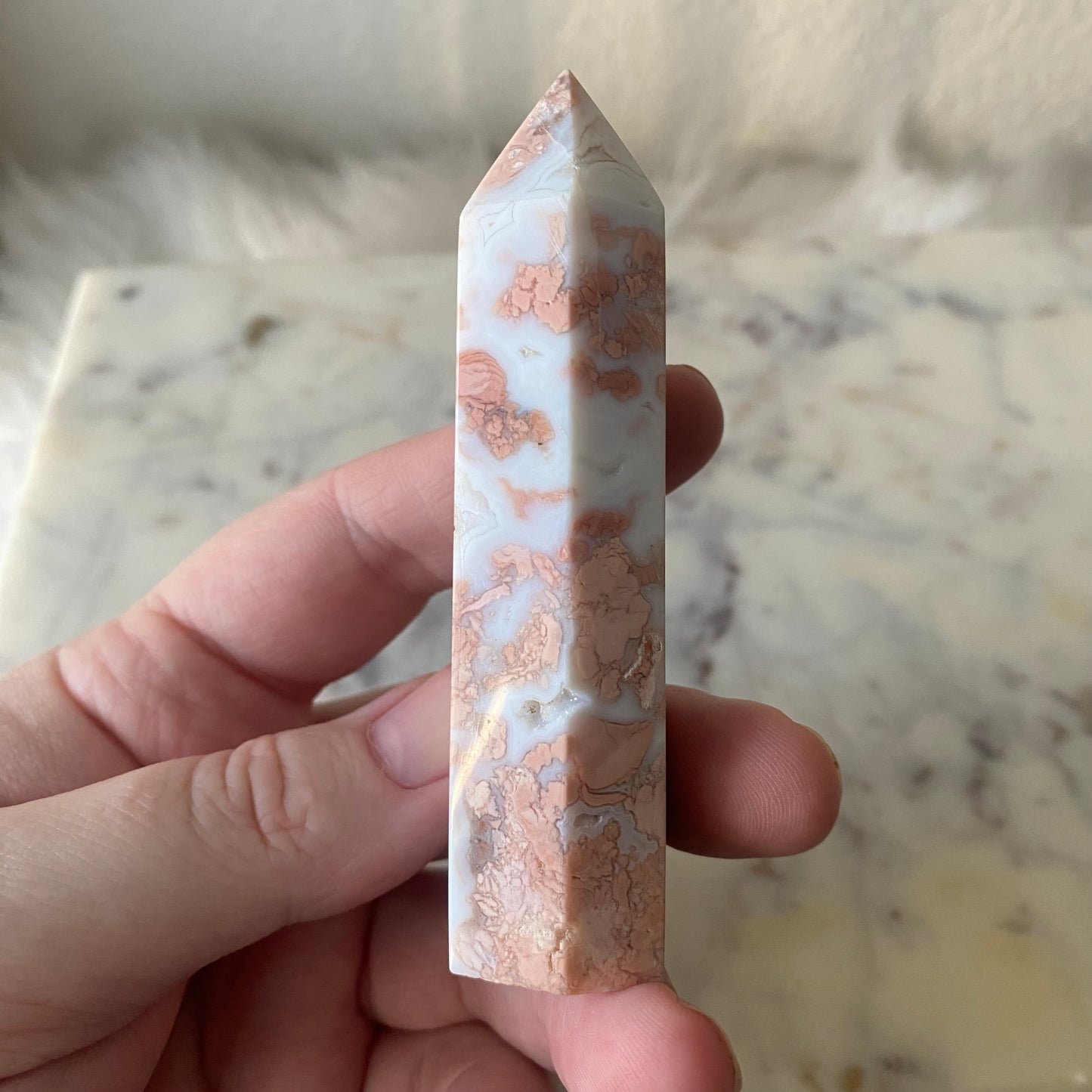 Pink Agate Tower