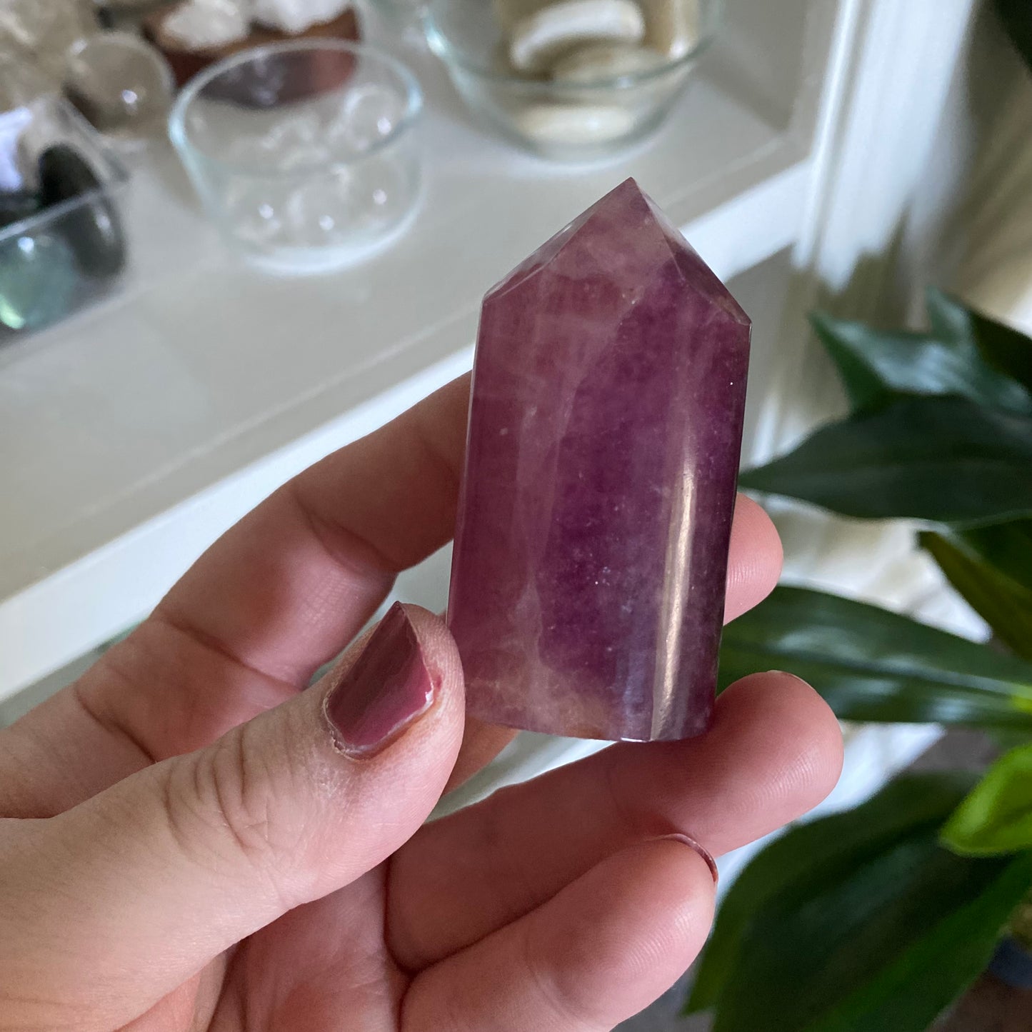 Purple Fluorite Tower