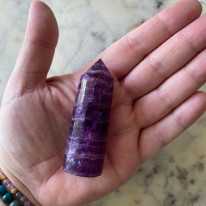 Purple Fluorite Tower