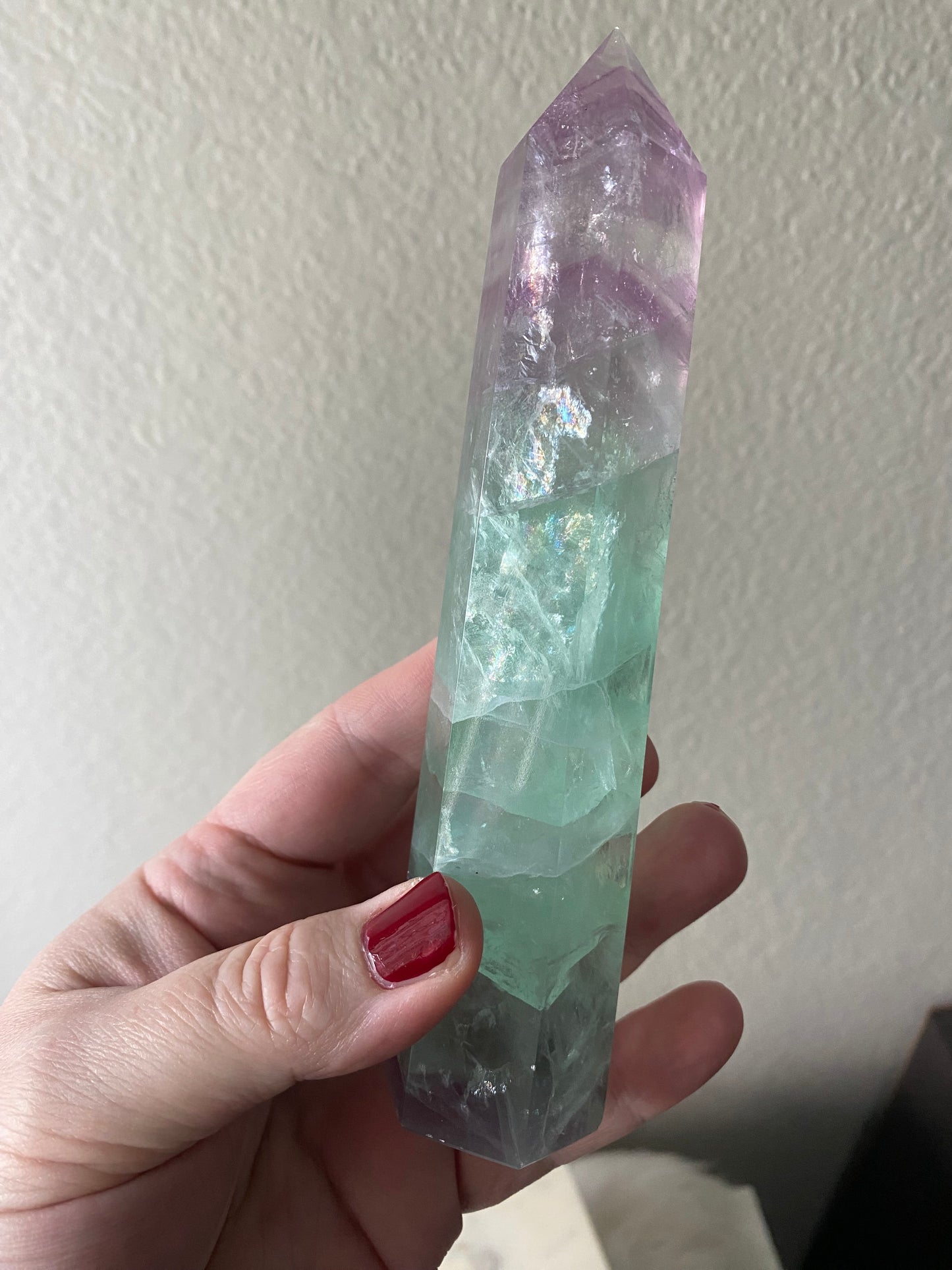 Rainbow Fluorite Tower