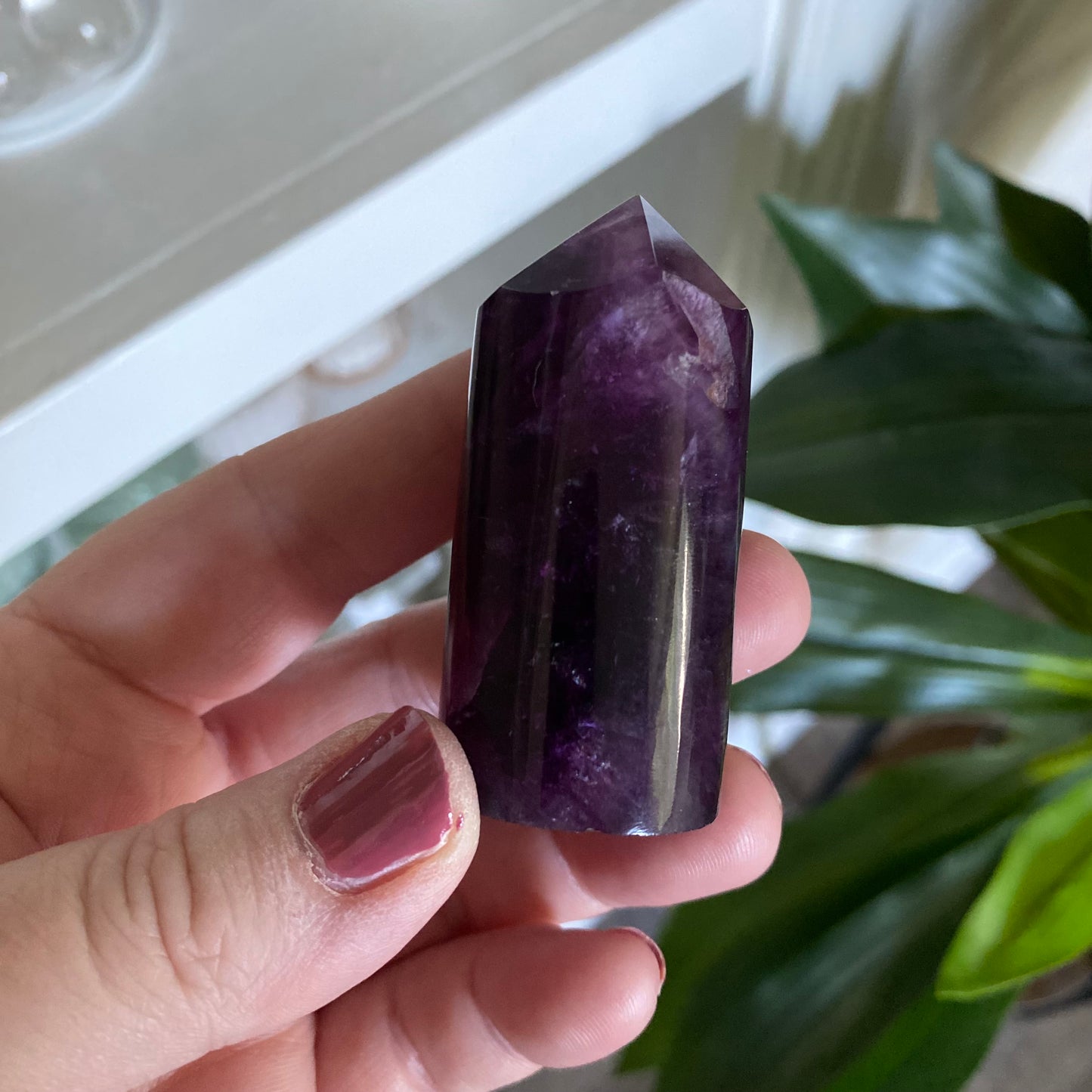 Purple Fluorite Tower