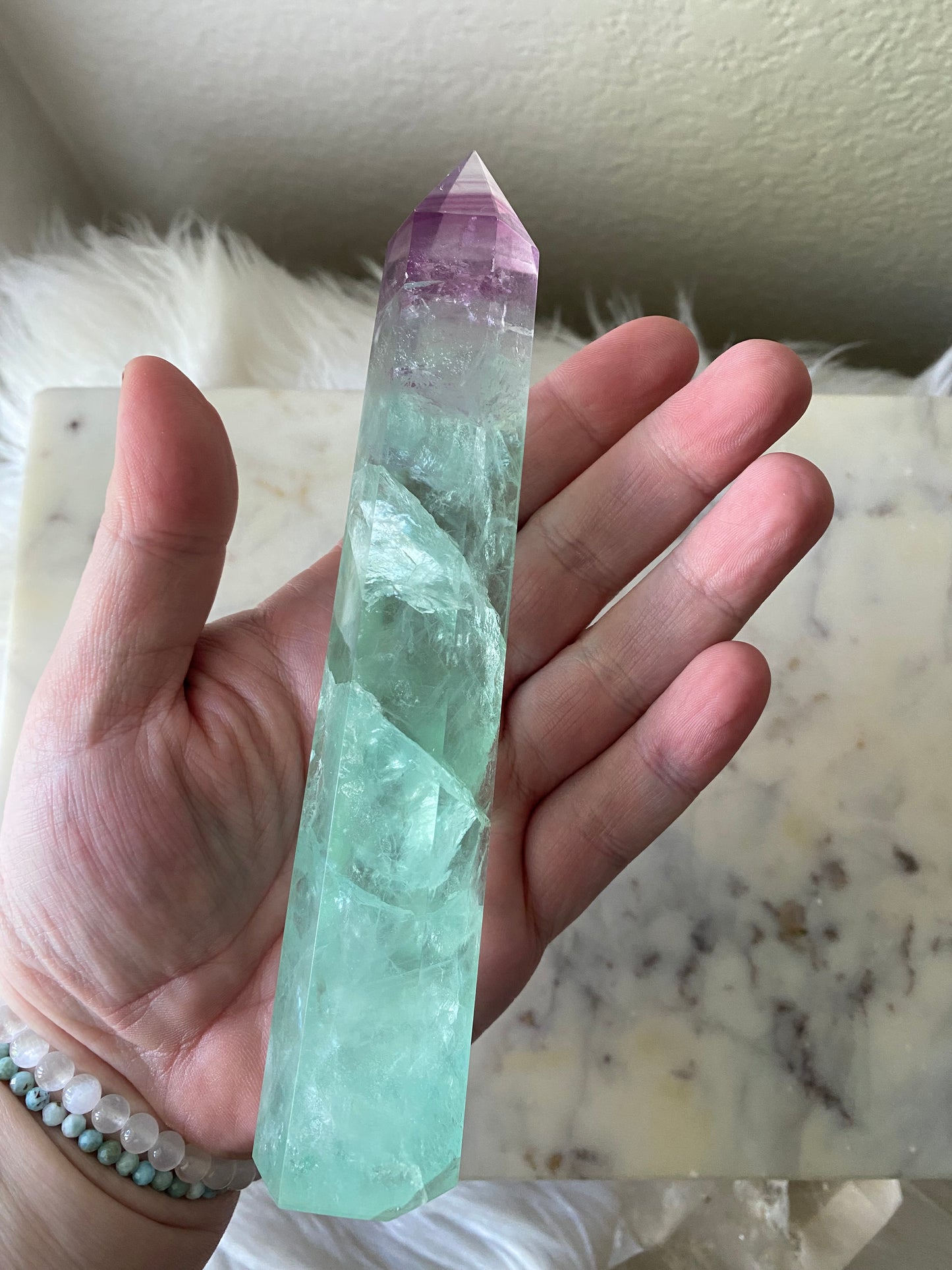 Rainbow Fluorite Tower
