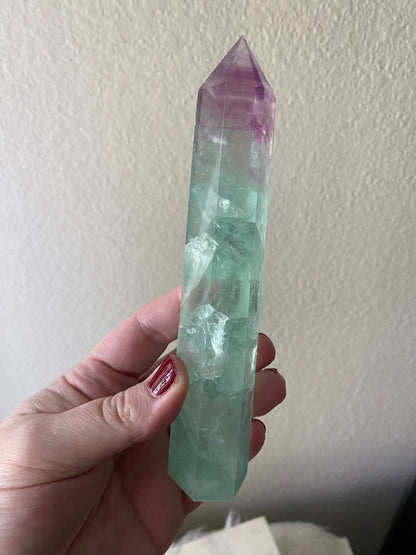 Rainbow Fluorite Tower