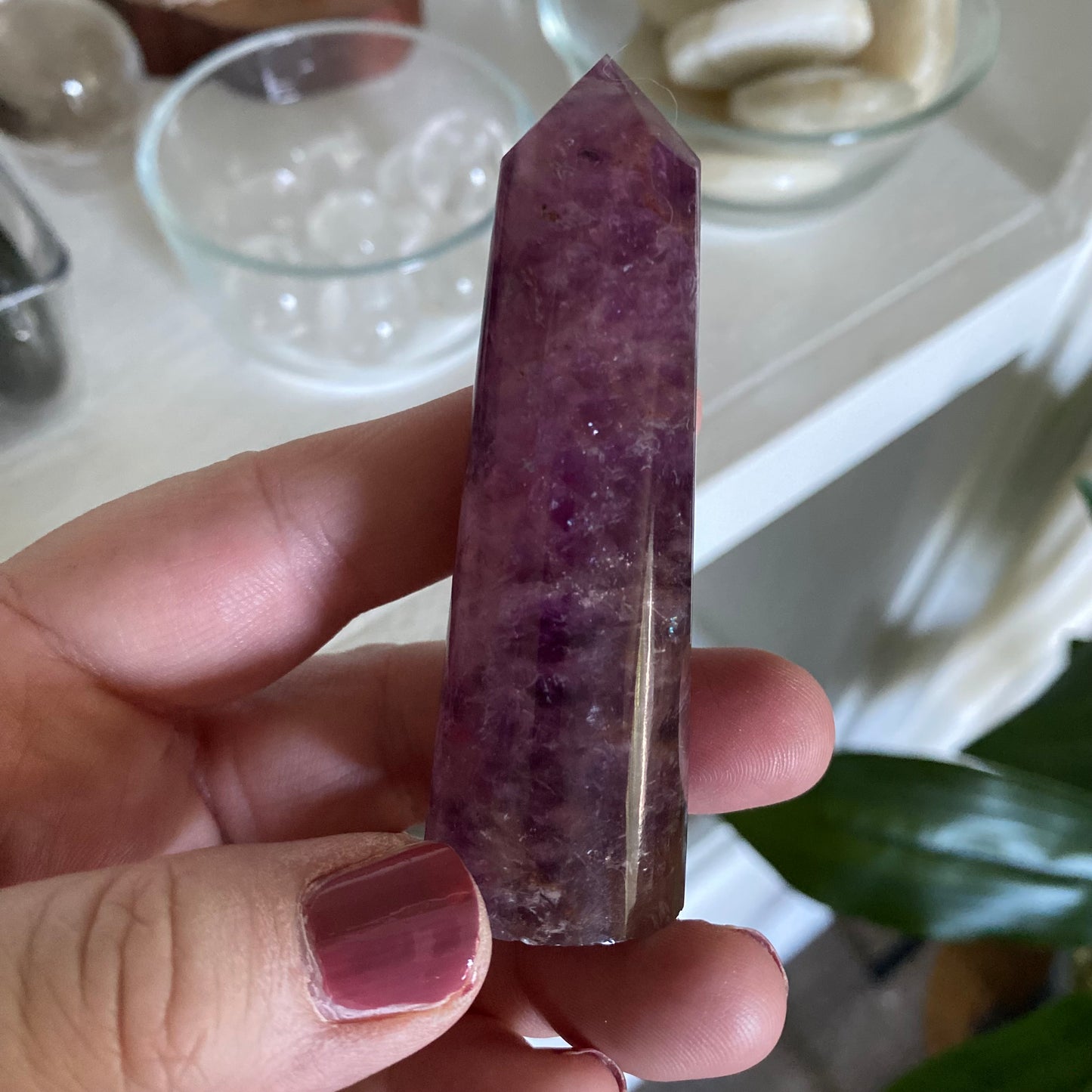 Purple Fluorite Tower