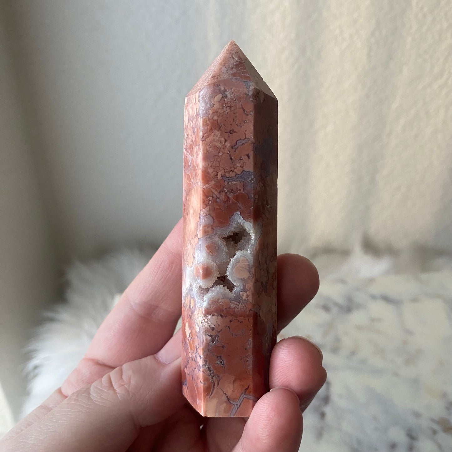 Pink Agate Tower