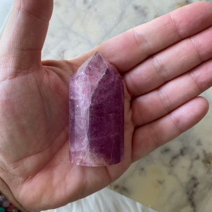 Purple Fluorite Tower