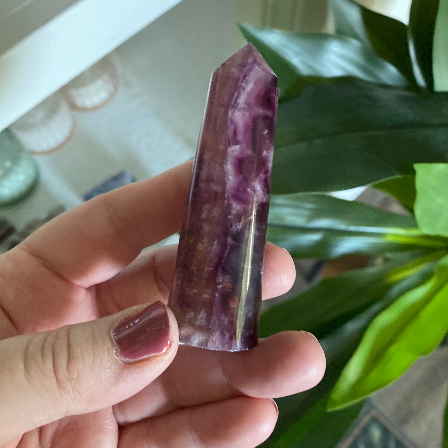 Purple Fluorite Tower