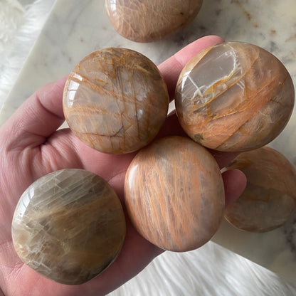 Peach Moonstone Palmstone