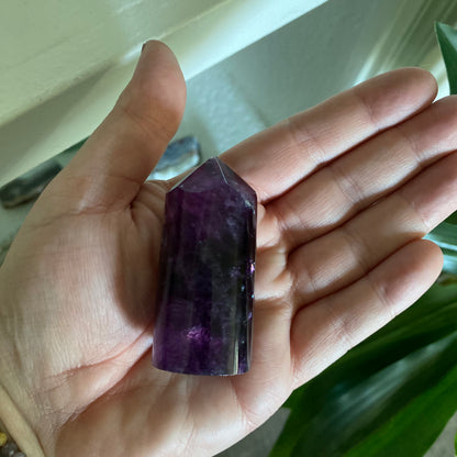 Purple Fluorite Tower