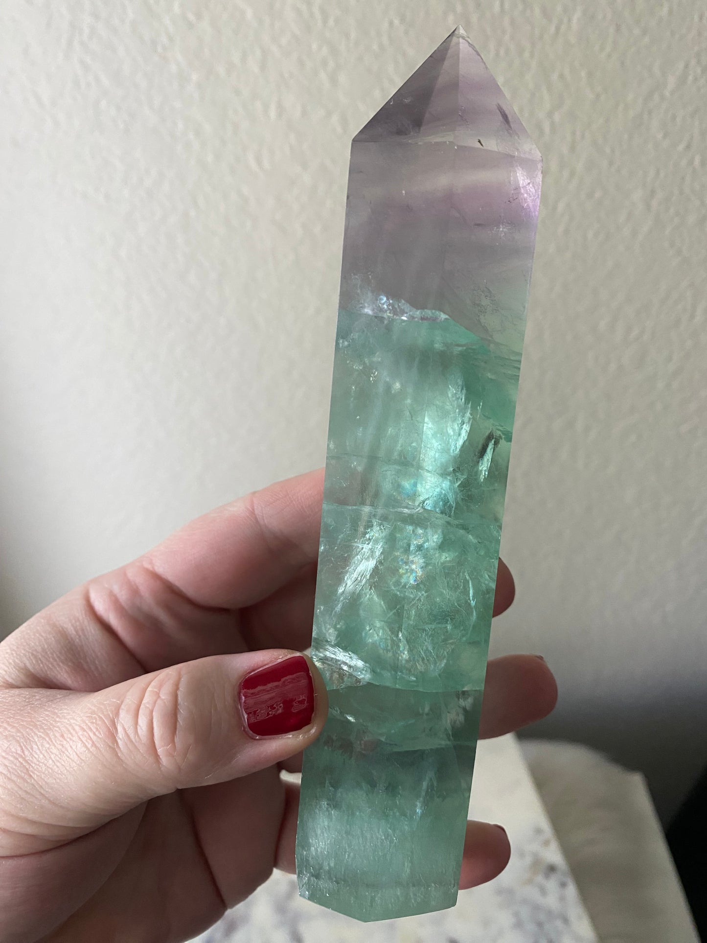 Rainbow Fluorite Tower