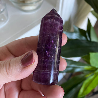 Purple Fluorite Tower