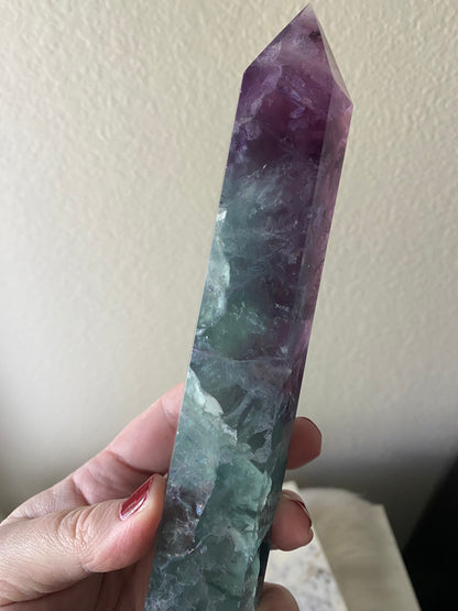 Rainbow Fluorite Tower