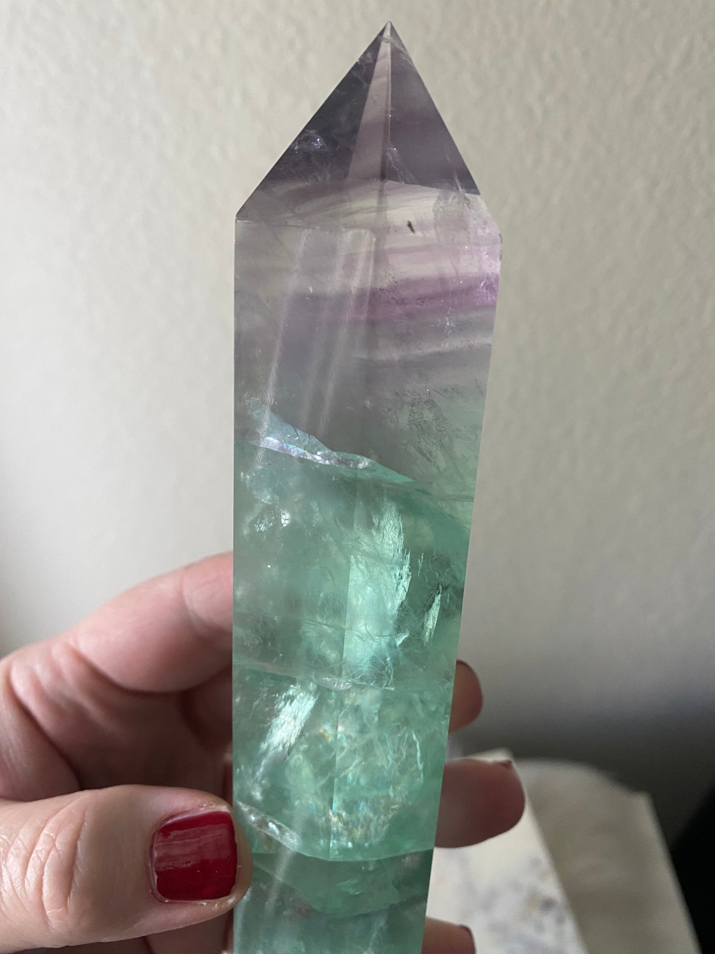Rainbow Fluorite Tower