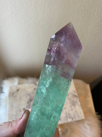 Rainbow Fluorite Tower