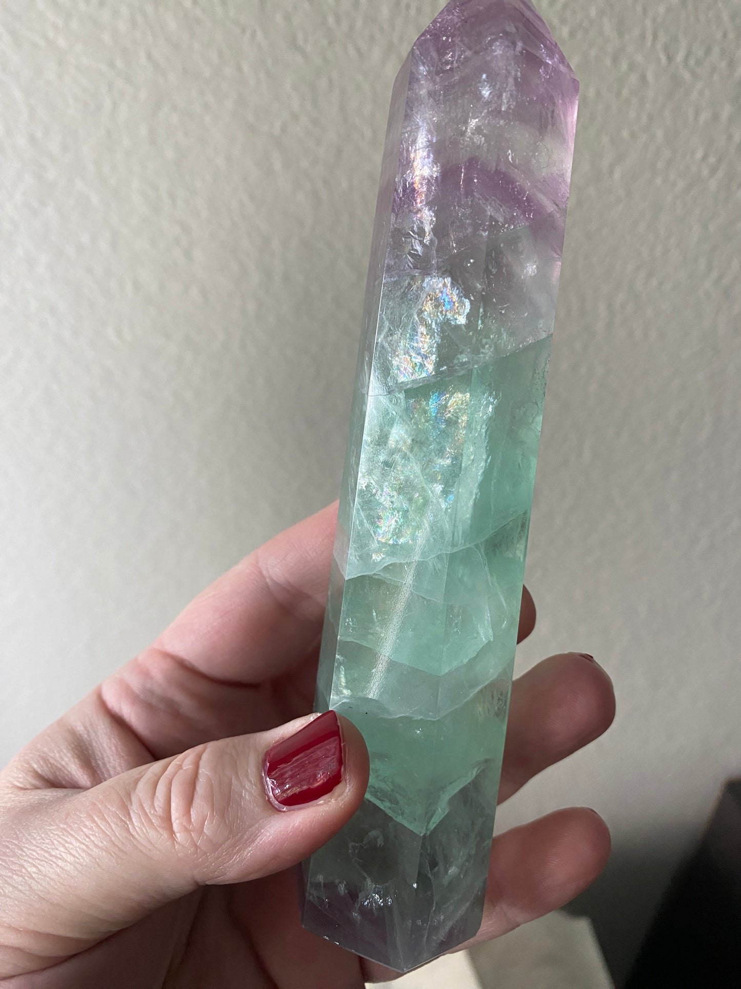 Rainbow Fluorite Tower