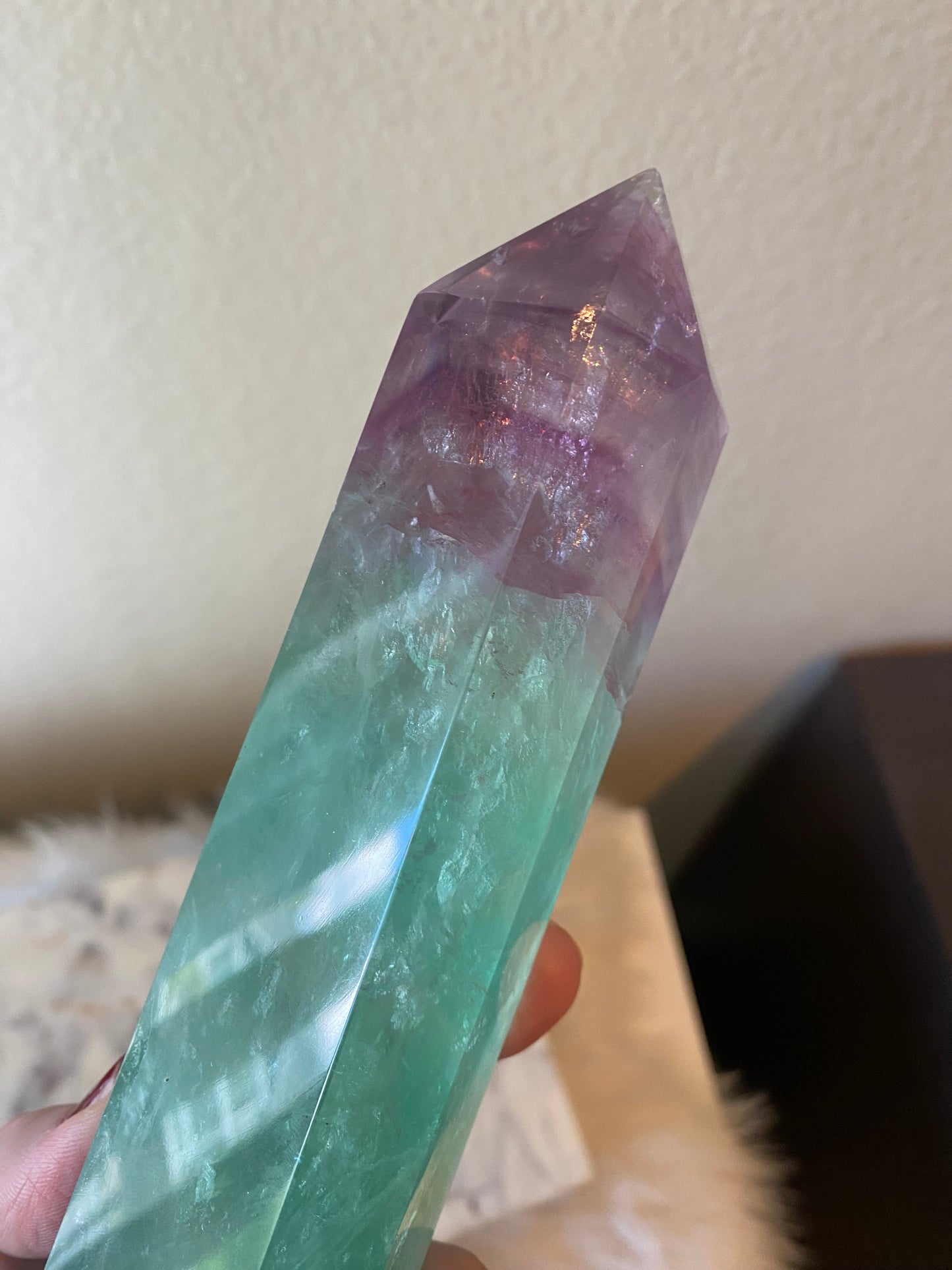 Rainbow Fluorite Tower