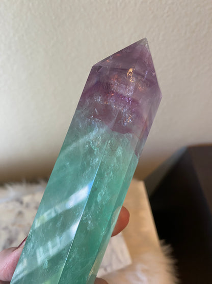 Rainbow Fluorite Tower