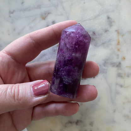 Purple Fluorite Tower