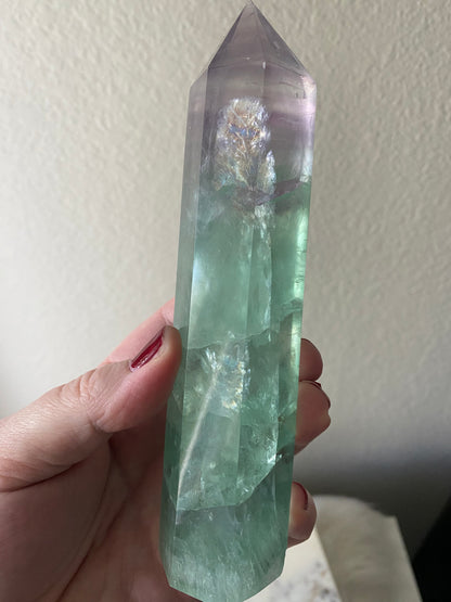 Rainbow Fluorite Tower