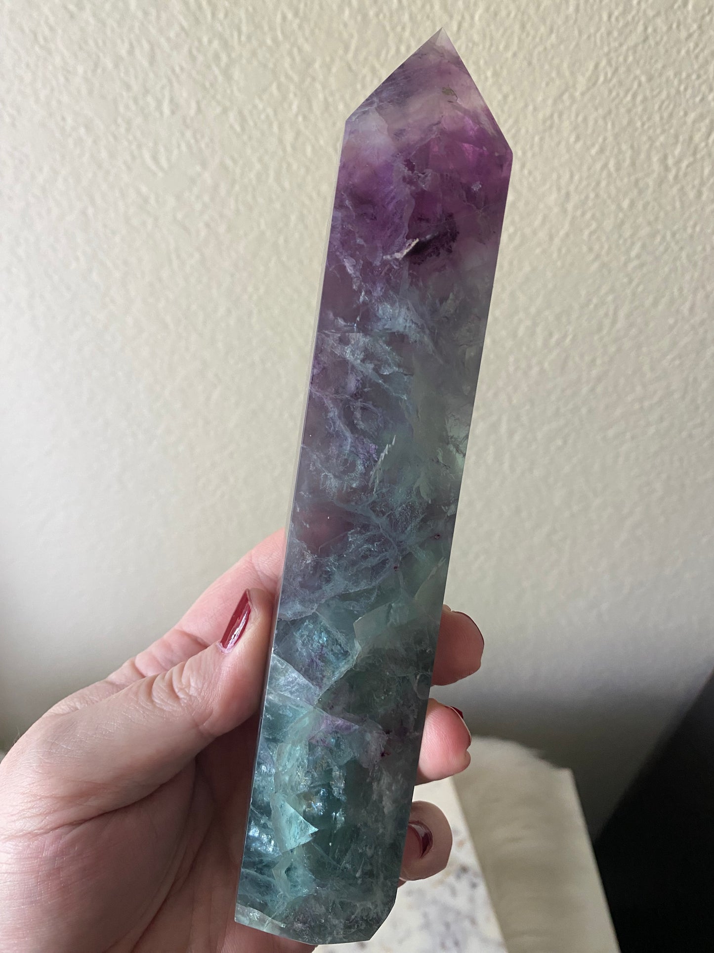 Rainbow Fluorite Tower