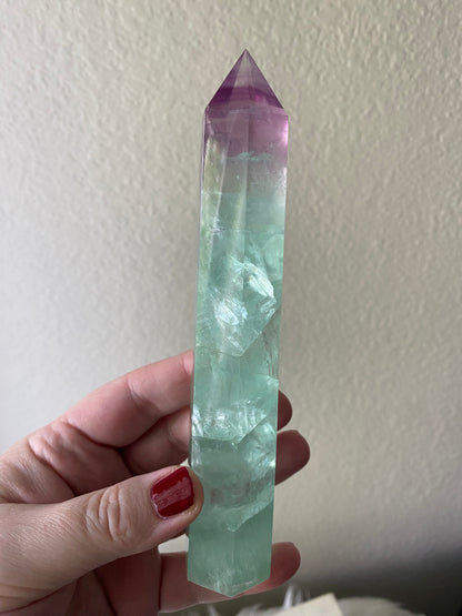 Rainbow Fluorite Tower