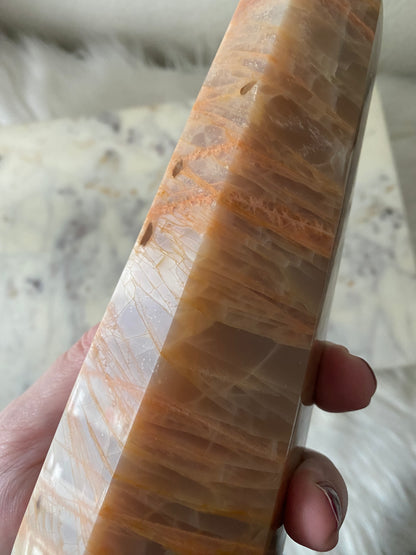 Peach Moonstone Tower