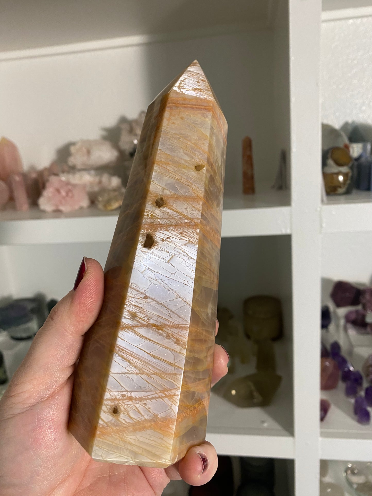 Peach Moonstone Tower