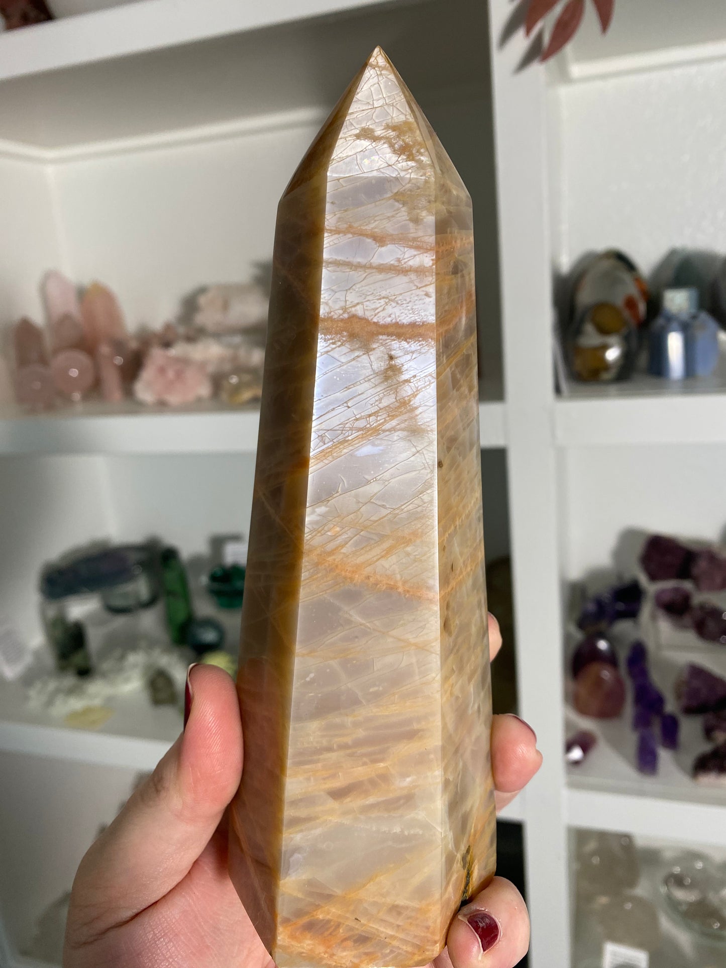 Peach Moonstone Tower