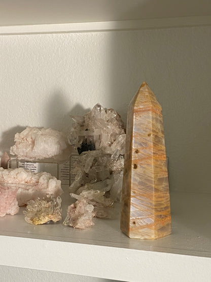 Peach Moonstone Tower