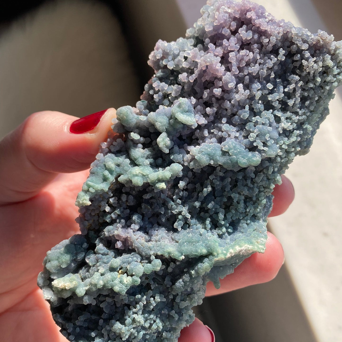 Grape Agate Bi-Color