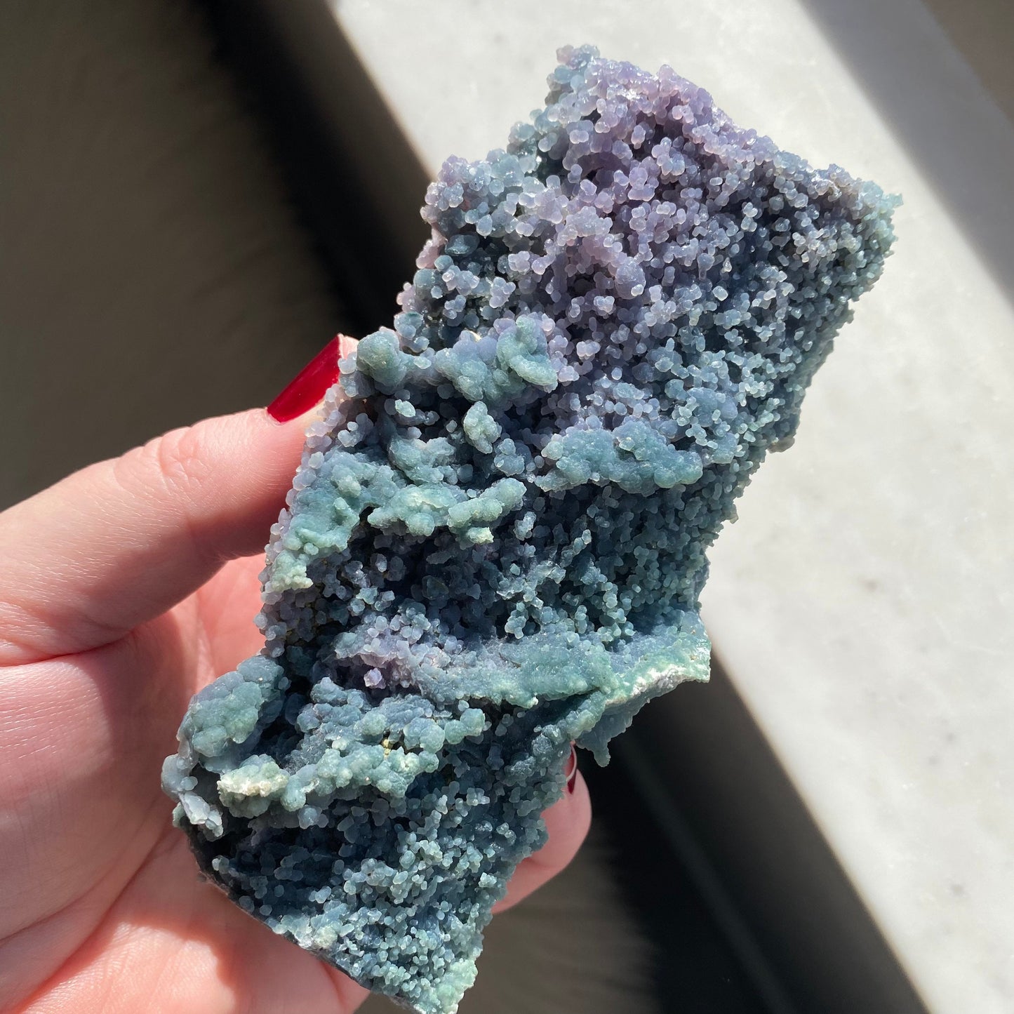 Grape Agate Bi-Color