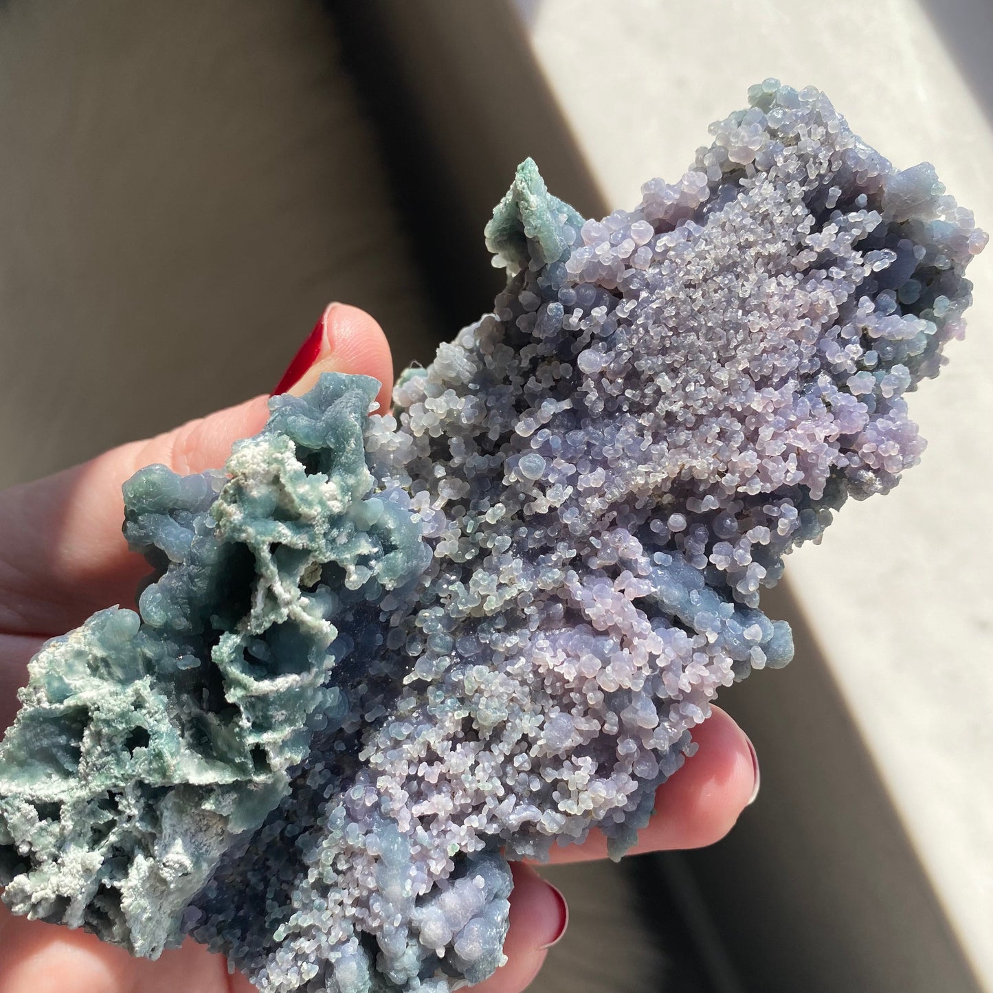 Grape Agate Bi-Color