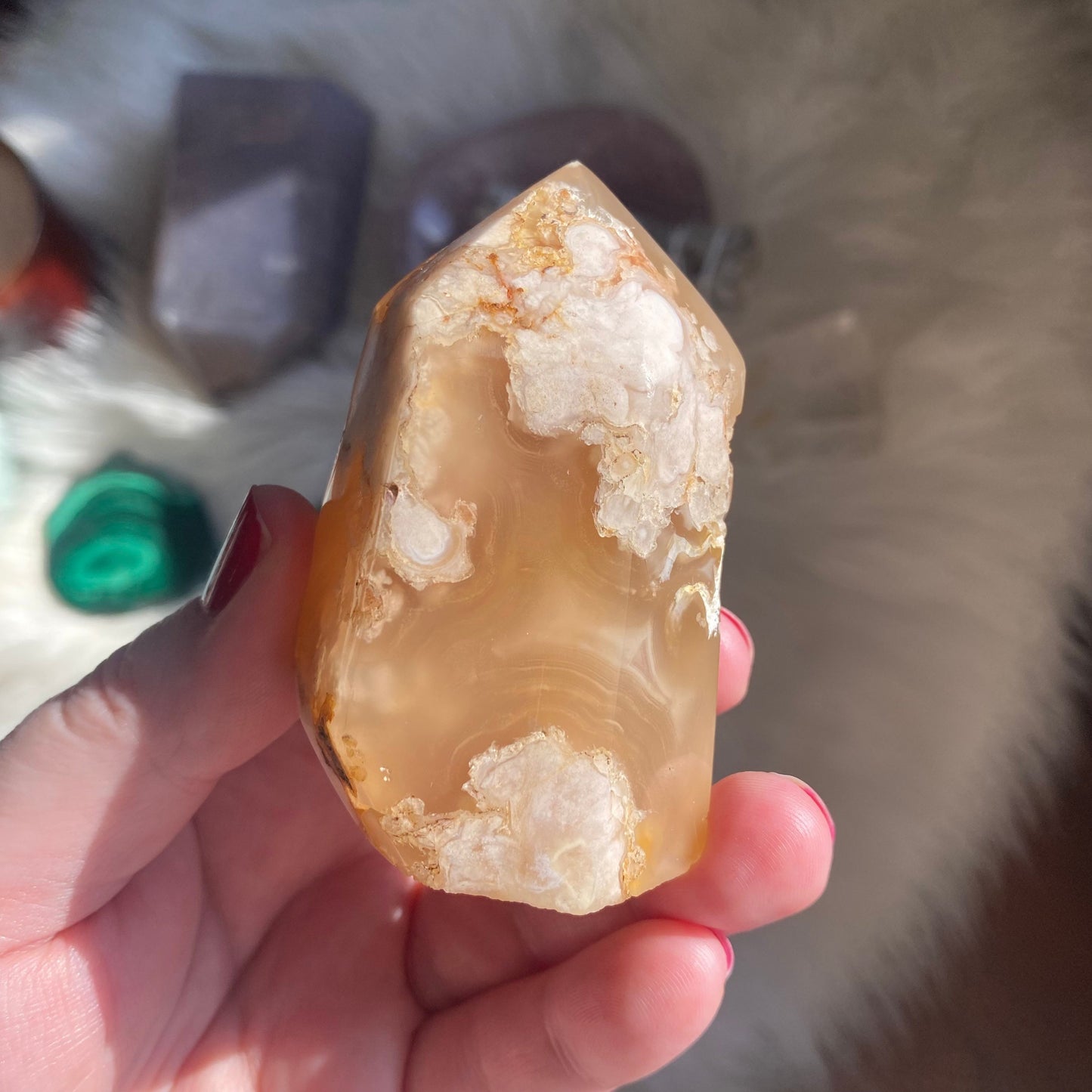 Flower Agate Tower