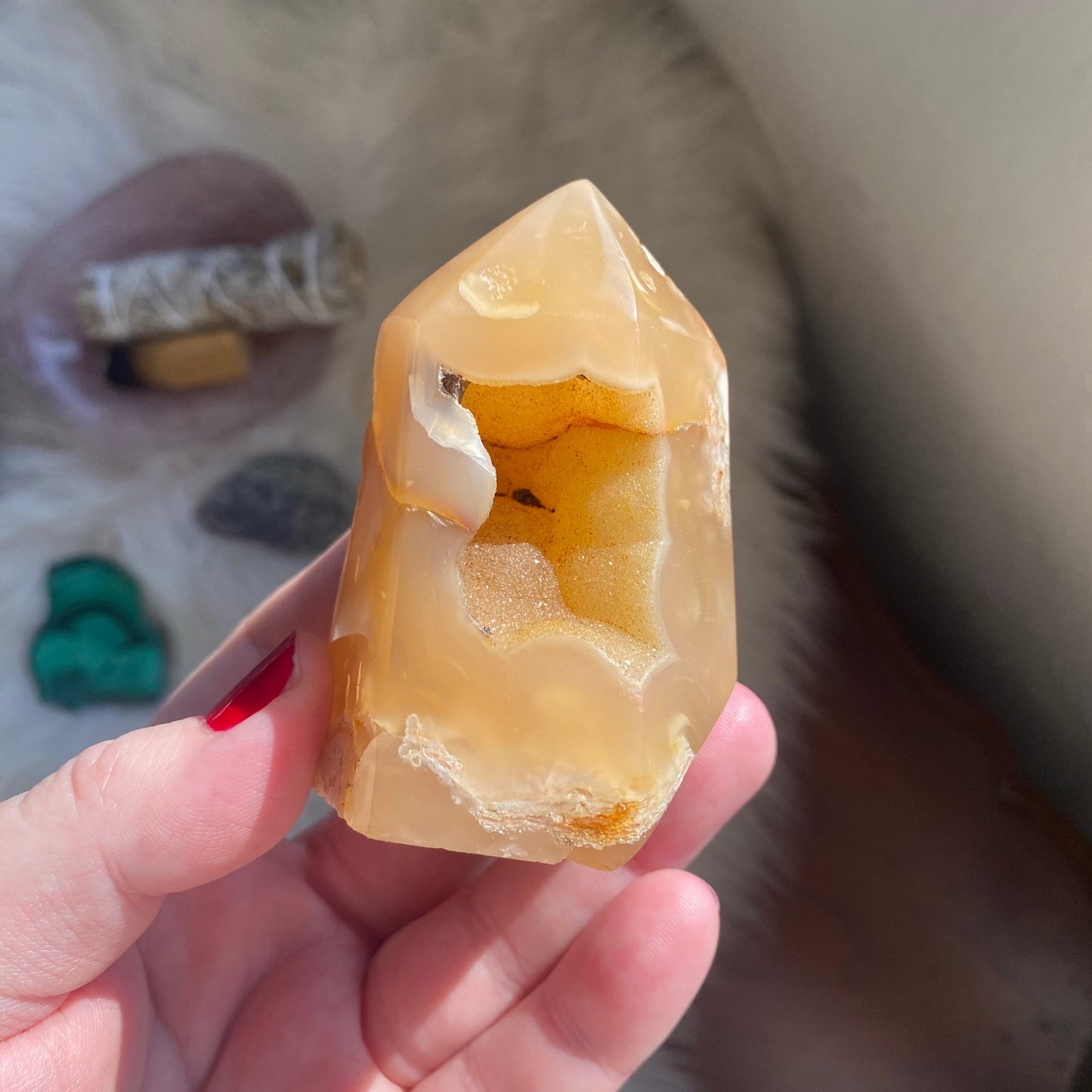 Flower Agate Tower