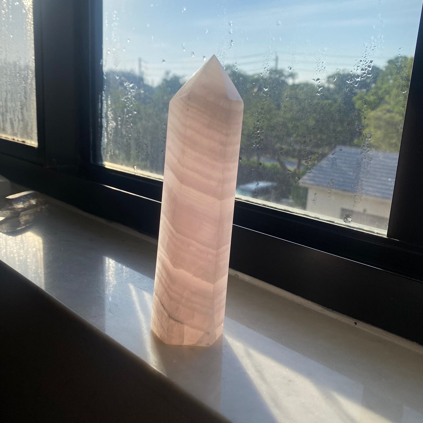 Pink Mangano Calcite - UV Reactive