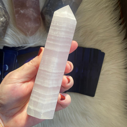 Pink Mangano Calcite - UV Reactive