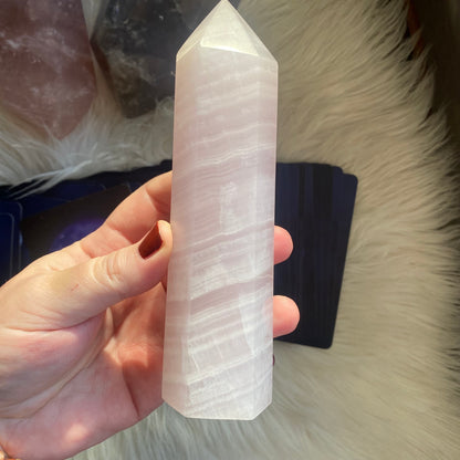 Pink Mangano Calcite - UV Reactive