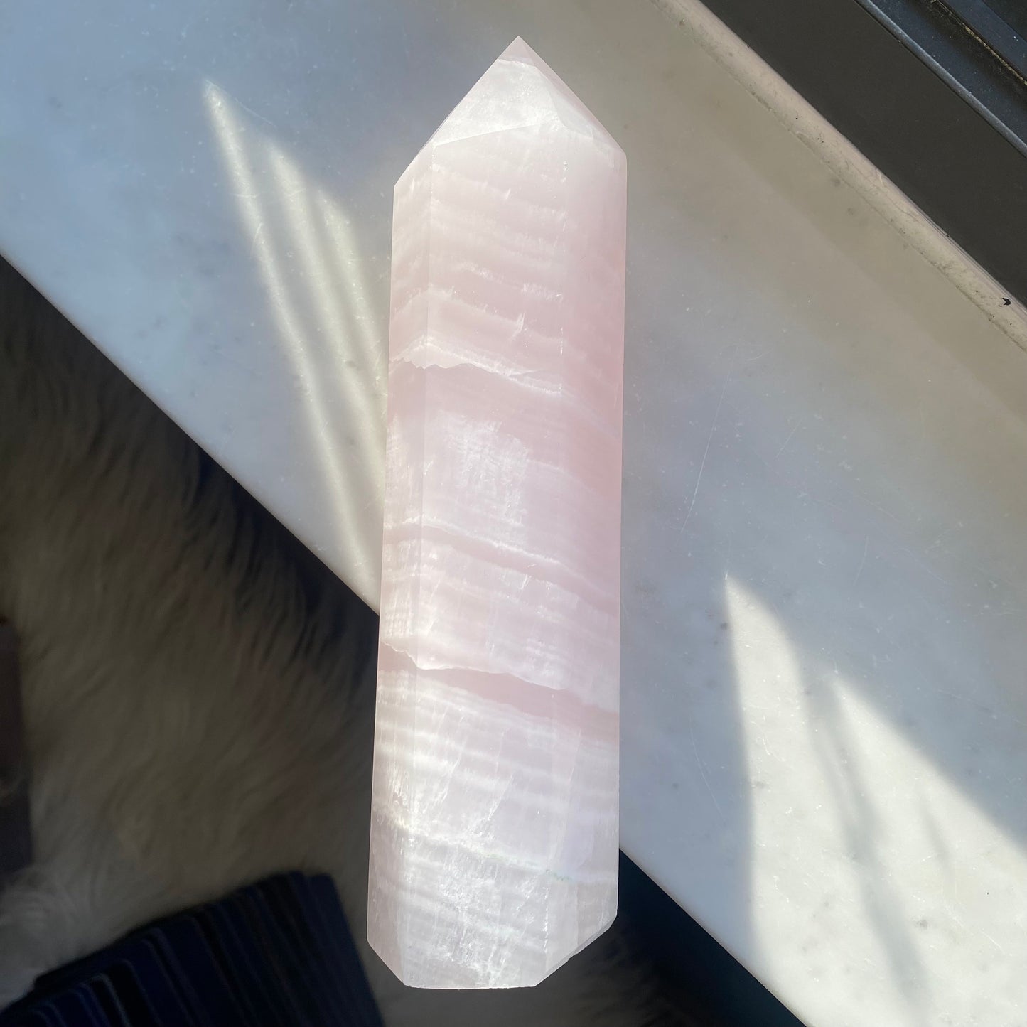 Pink Mangano Calcite - UV Reactive
