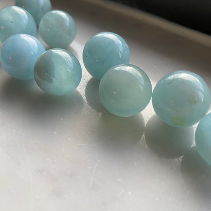 Mini Aquamarine Sphere