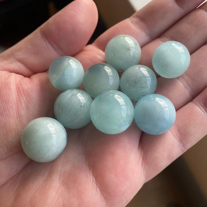 Mini Aquamarine Sphere