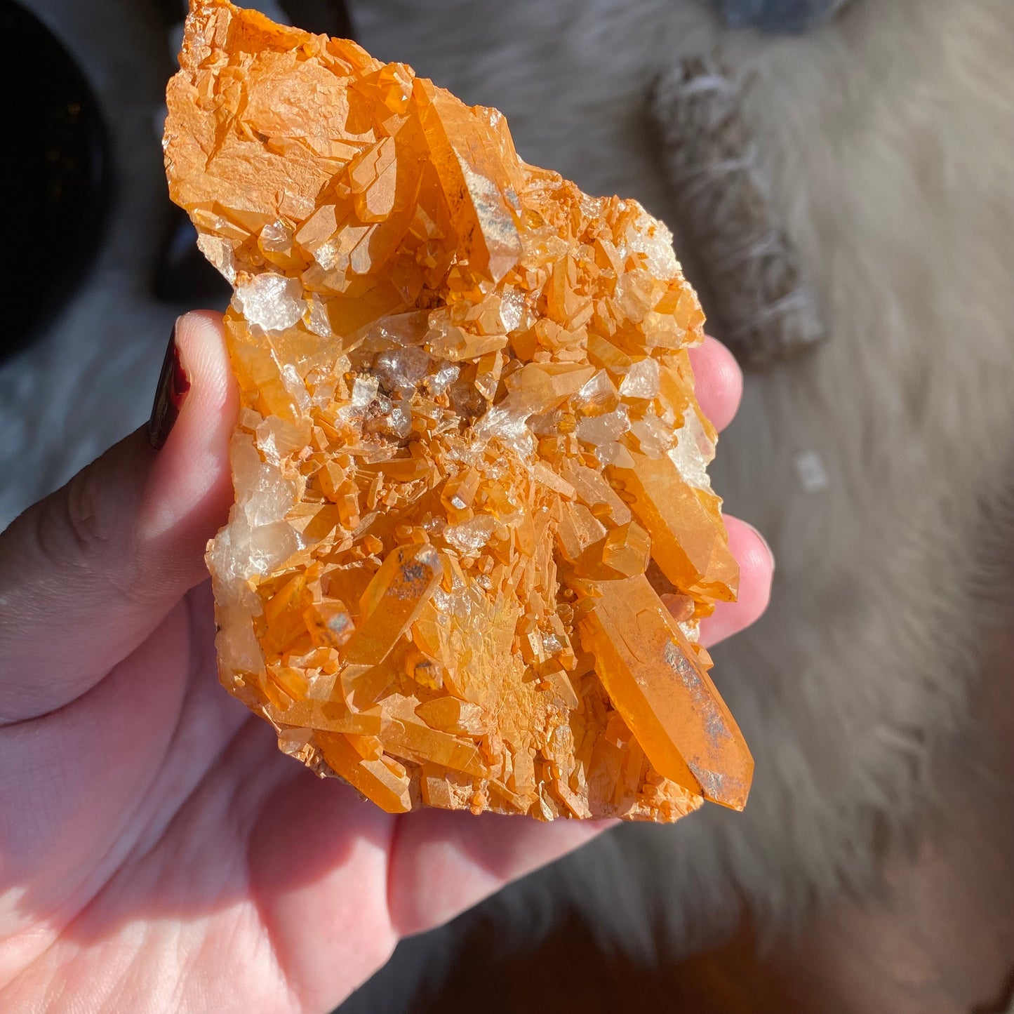 Tangerine Quartz