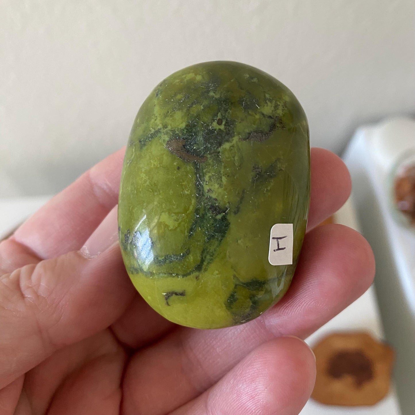 Serpentine Palmstone