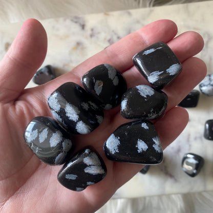 Snowflake Obsidian