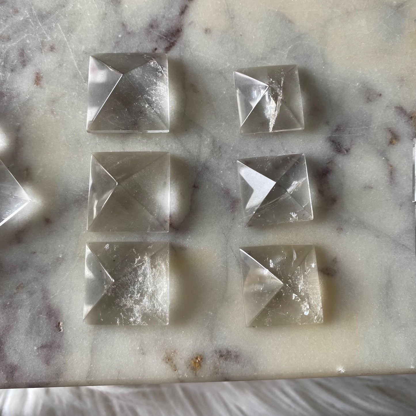 Clear Quartz Pyramid Mini
