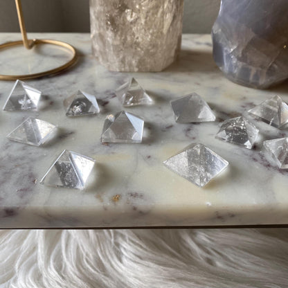 Clear Quartz Pyramid Mini