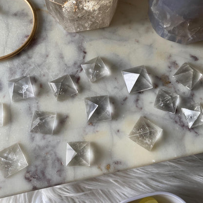 Clear Quartz Pyramid Mini
