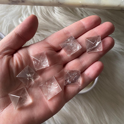 Clear Quartz Pyramid Mini