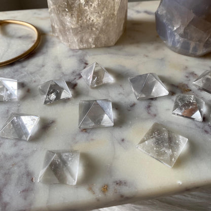 Clear Quartz Pyramid Mini