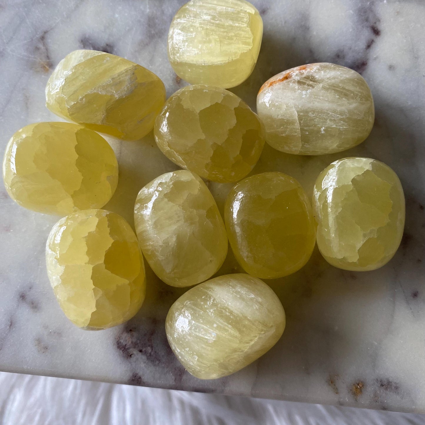 Lemon Calcite Tumble