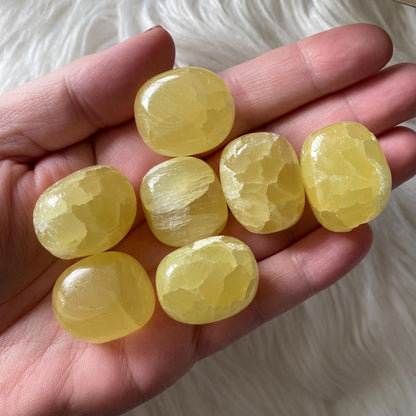 Lemon Calcite Tumble